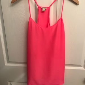 J. Crew Factory Pink Tank Top